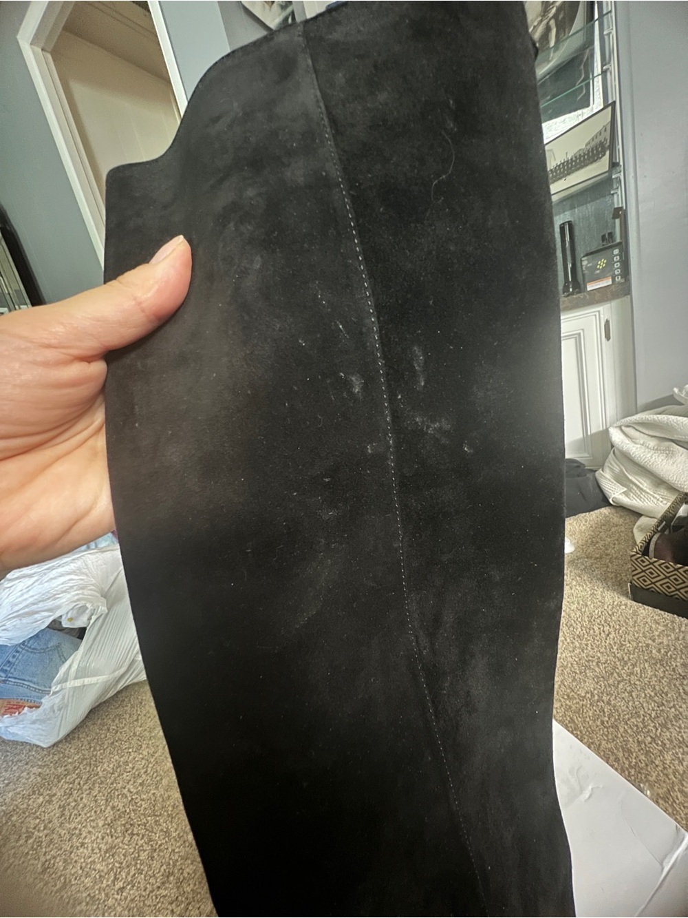 Aldo “Mirinia” Black over-the-knee boots - Picture 8 of 15